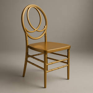 Chaise Phoenix Dorée