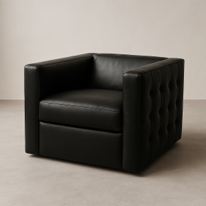 Fauteuil noir