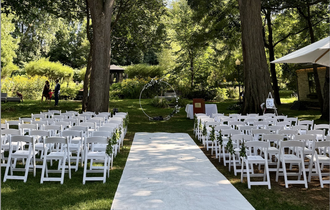 Cérémonie de mariage en plein air