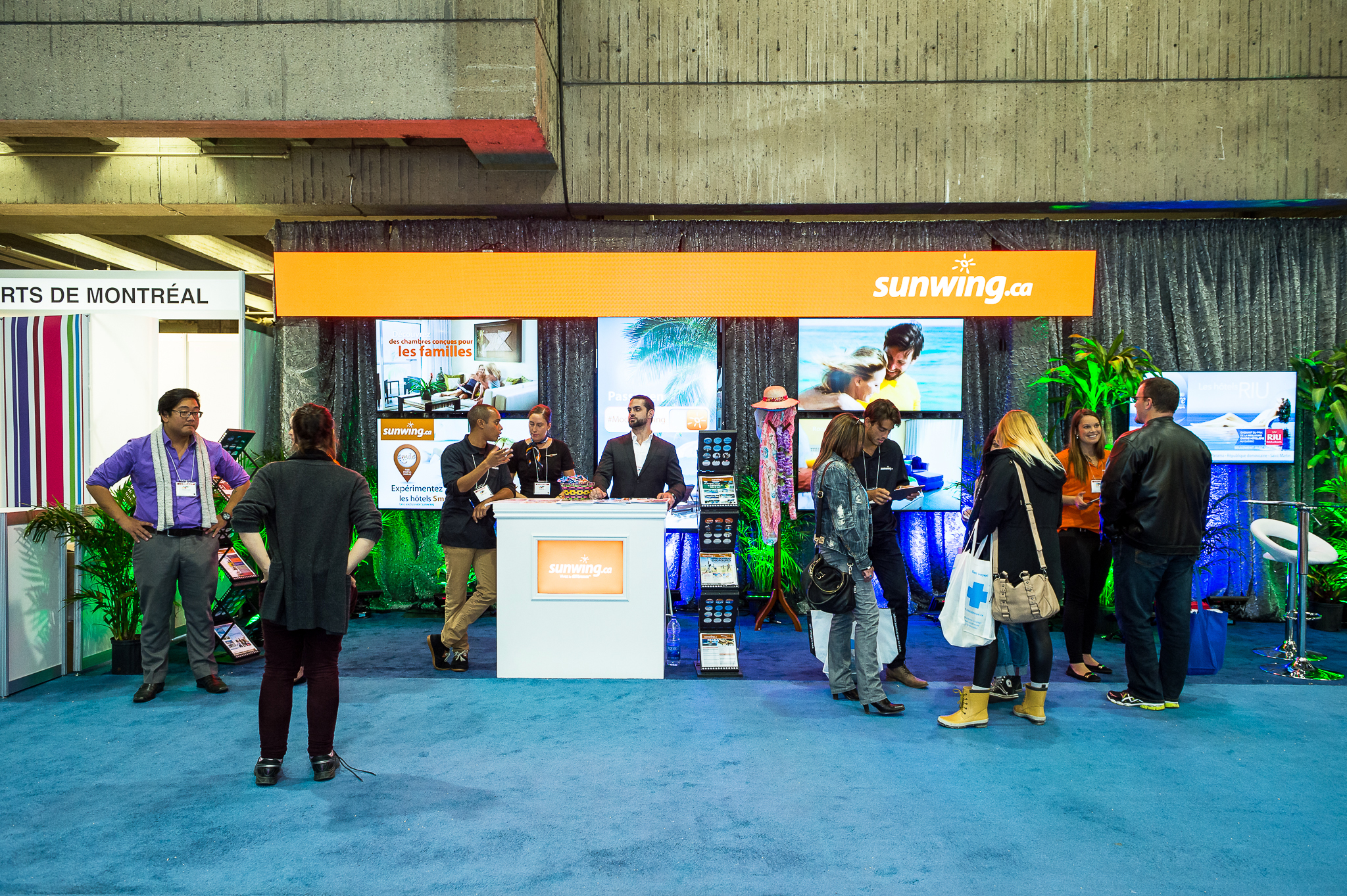 sunwing salon exposition du voyage